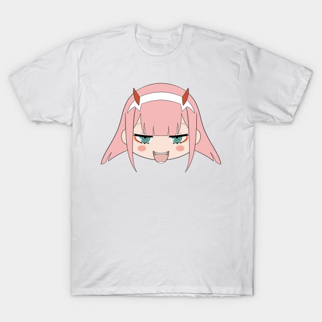 Zero Two 002 T-Shirt by Kishumu